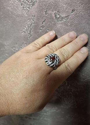 Кільце 💍 з кристалами 8
