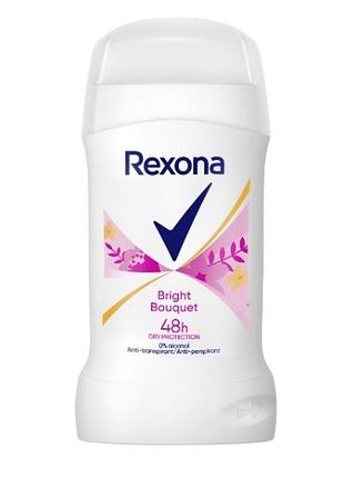 Антиперспирант-стик rexona bright bouquet antiperspirant stick, 40 мл