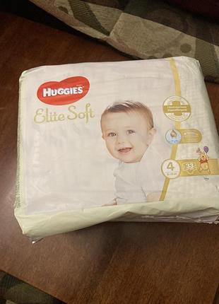 Підгузки huggies elite soft 4