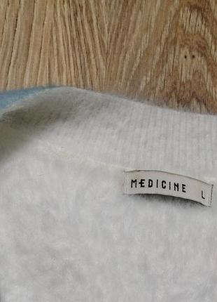 Свитер medicine l цветы теплый 2