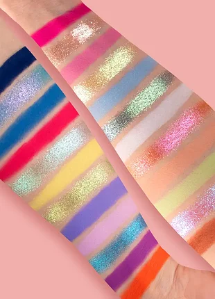 Новая палетка теней lethal cosmetics adventure time candy kingdom palette 6