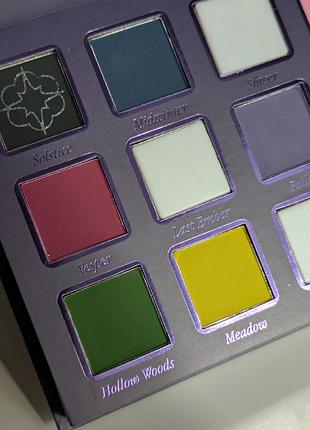 Новая палетка теней lethal cosmetics black spring palette 4