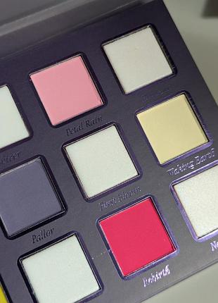 Новая палетка теней lethal cosmetics black spring palette 5