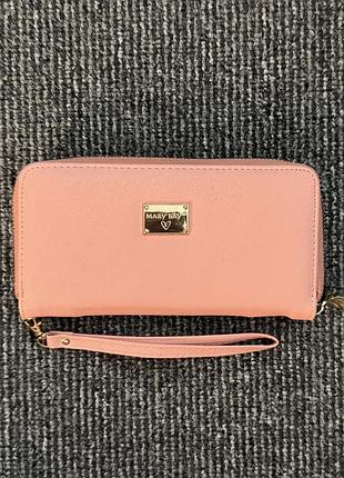 Розовый женский кошелек mary kay