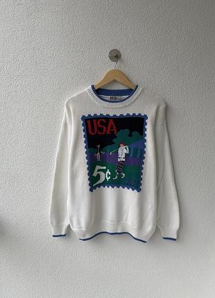 Вінтажний светр golf usa