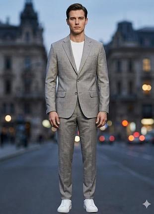 Sand copenhagen костюм премиум класса,ткань италия, marzotto tessuto,48-50