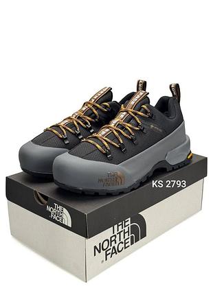 Мужские спортивные кроссовки the north face черные из водонепроницаемого текстиля текстильные водонепроницаемые низкие зимние термо
