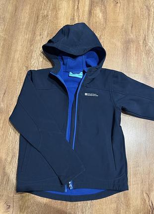 Кофта для хлопчика mountain warehouse темно-синя тепла спортивна