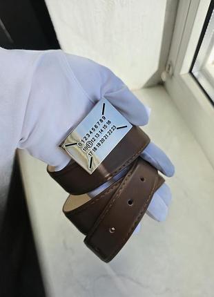Ремень brown maison margiela 9