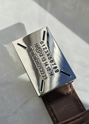 Ремень brown maison margiela 5