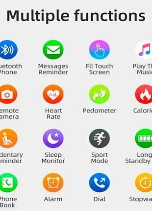 Розумний наручний годинник з bluetooth 4.0 smart watch x8 3