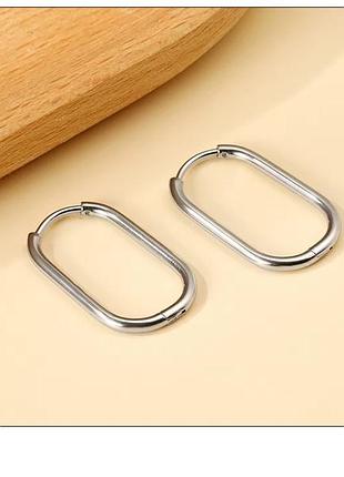 Серьги геометрия нержавеющая сталь stainless steel