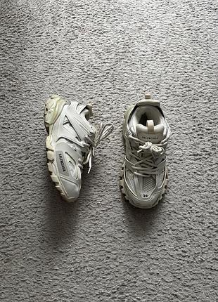 Кросівки balenciaga track trainer white