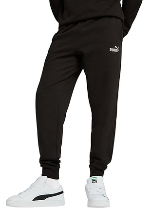 Оригінал puma essentials logo pants 682606 01 штани фліс спортивні