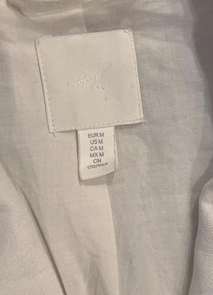 Піджак льон віскоза h&m 4