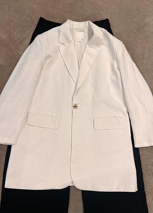 Піджак льон віскоза h&m 6
