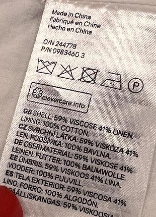 Піджак льон віскоза h&m 5