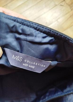 Шерстяная юбка m&amp;s 5