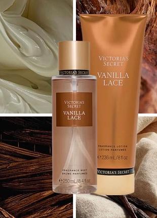 Парфумований лосьйон або спрей для тіла victoria’s secret✨  💞vanilla lace