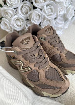 New balance 9060 brown cordura + термо, cordura + термо new balance 9060