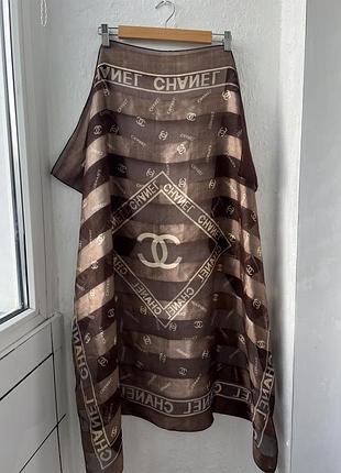 Хустка платок вінтаж chanel 5
