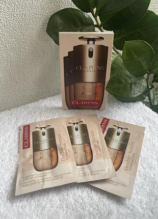 Оригінальний пробнік тонального крему double serum foundation