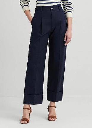 Люксові укорочені штани ralph lauren black label з виточками
