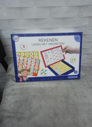 Обучающая магнитная игра для изучения арифметики, «rekenen: leren met magneten!»  «чет: учимся с магнитами!»