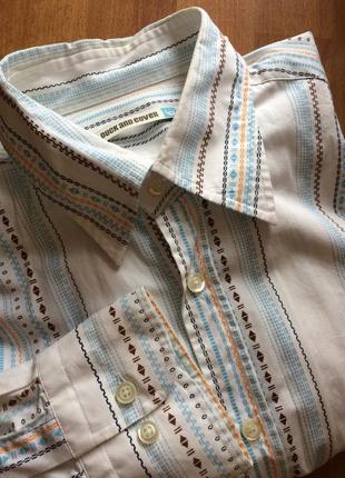 duck and cover рубашка с необычным принтом