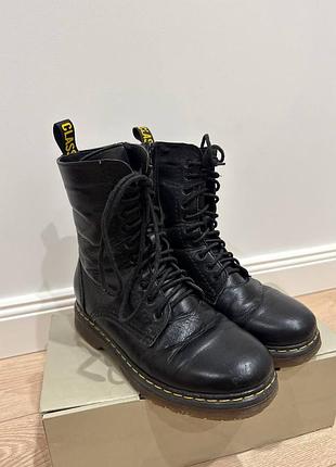 Шкіряні зимові/демісезонні взуття martens  (на хутрі)