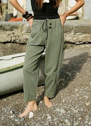 Штани хакі джогери чіноси m zara