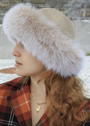 Хутряна шапка borsalino