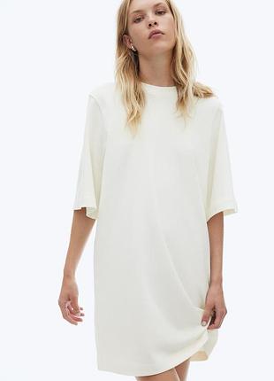 Теплі сукні молочного кольору h&m