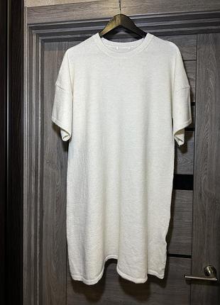 Теплі сукні молочного кольору h&m 2