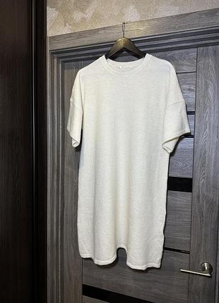 Теплі сукні молочного кольору h&m 3