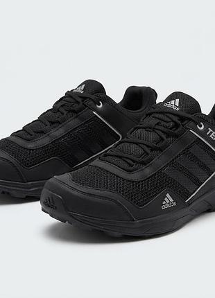 Черные летние кроссовки сетка adidas terrex, стелька 28.5 см р.44