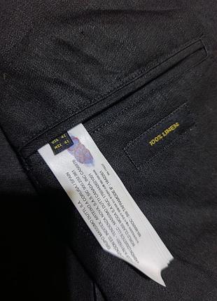 Пиджак massimo dutti 100% лён 9