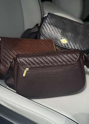 Клатч кросс-боди david jones см8664 чорний 3
