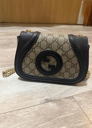 Міні-сумка через плече gucci blondie mini shoulder bag