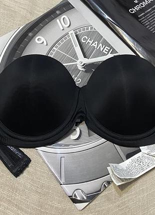 Calvin klein крутой новый черный бюст без шлеек