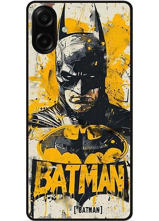 Чехол силиконовый бампер для samsung a07s с рисунком batman dc бэтмен