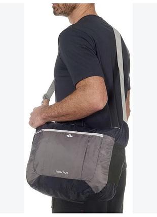 Надлегка складна сумка-месенджер quechua ultra compact