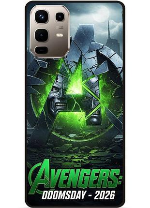 Силіконовий бампер чохол для infinix note 50 pro plus 5g (x6856) з картинкою avengers doomsday мстители