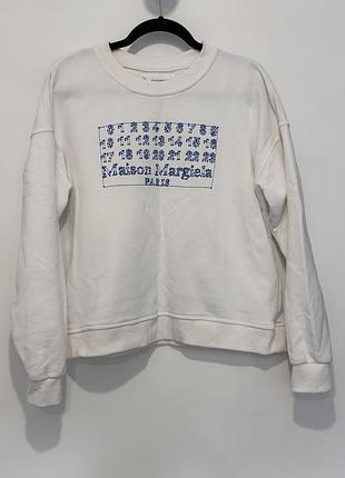 Світшот жіночий maison margiela білий