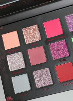 Палетка теней lethal cosmetics serpentine palette 4