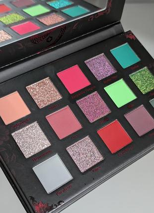 Палетка теней lethal cosmetics serpentine palette 2