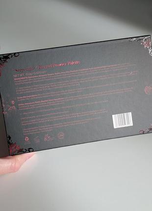 Палетка теней lethal cosmetics serpentine palette 8