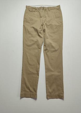 Чоловічі брюки polo ralph lauren чінос бежеві розмір 33/32