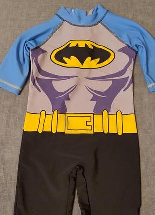 Плавки та купальні костюми для хлопчиків batman, синій, чорний, зріст 98/104