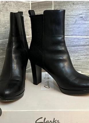 Ботинки ботильоны женские clarks 10